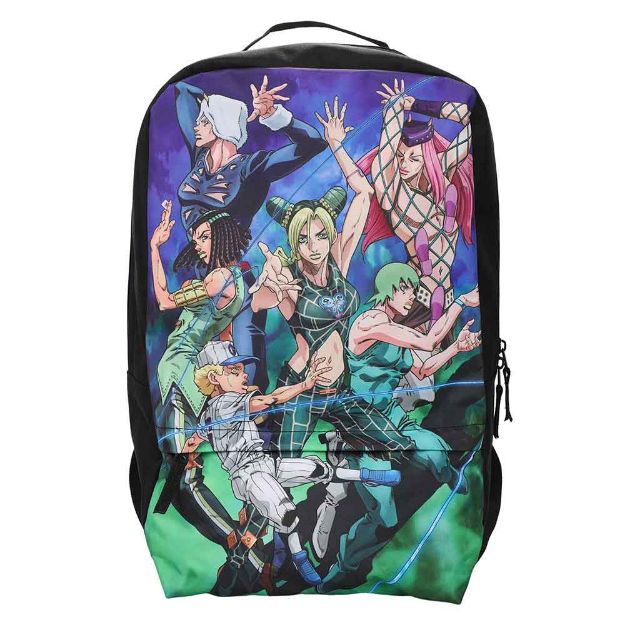 JOJO'S BIZARRE ADVENTURE PRINT LAPTOP BACKPACK