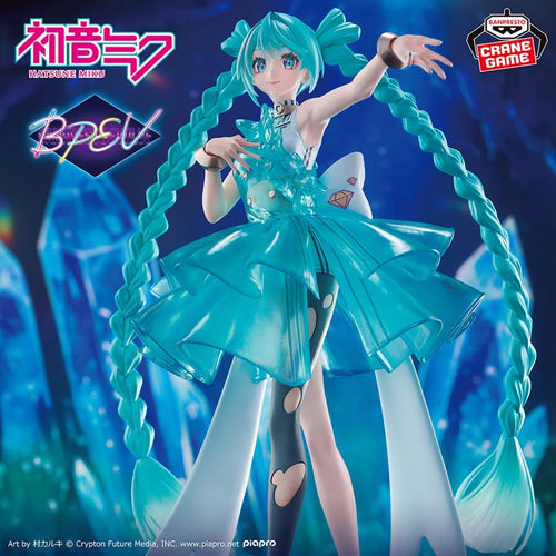 Banpresto Hatsune Miko Evolve Clearluxe Emerald Gem figure
