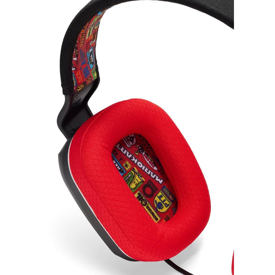 PowerA Wired Stereo Headset for Nintendo Switch - Mario Kart Rivals