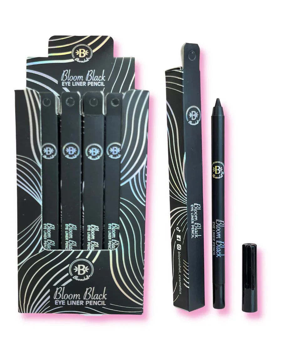 BLOOMSHELL - BLOOM BLACK EYELINER PENCIL
