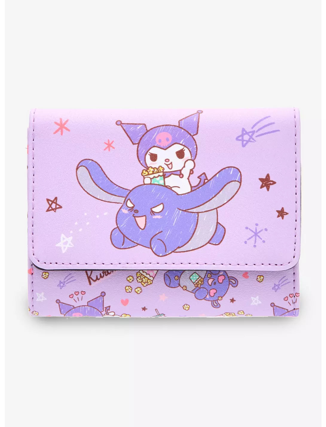 Loungefly Kuromi Baku Snacks Mini Wallet
