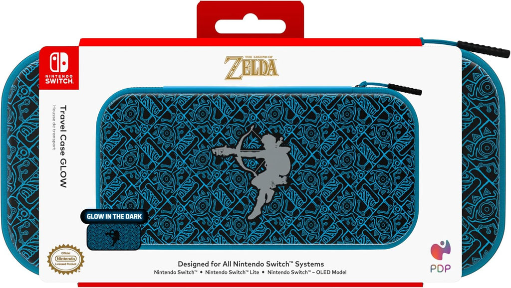 PowerA Nintendo Switch Travel Case The Legend of Zelda - Link -Glow