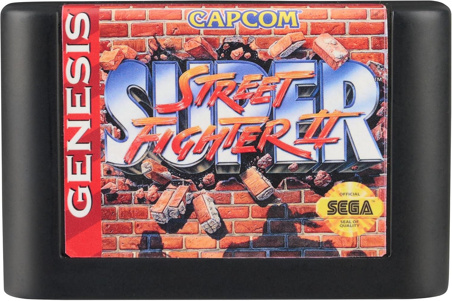 Street Fighter II Sega Genesis Console Heroes Ken Stage Diorama Mini Diorama