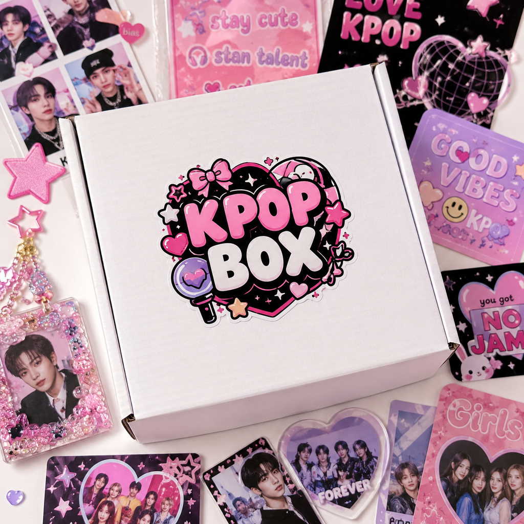 K-Pop Mystery Box | Handmade Fan Collectibles | Customized to Your Favorite Group & Bias