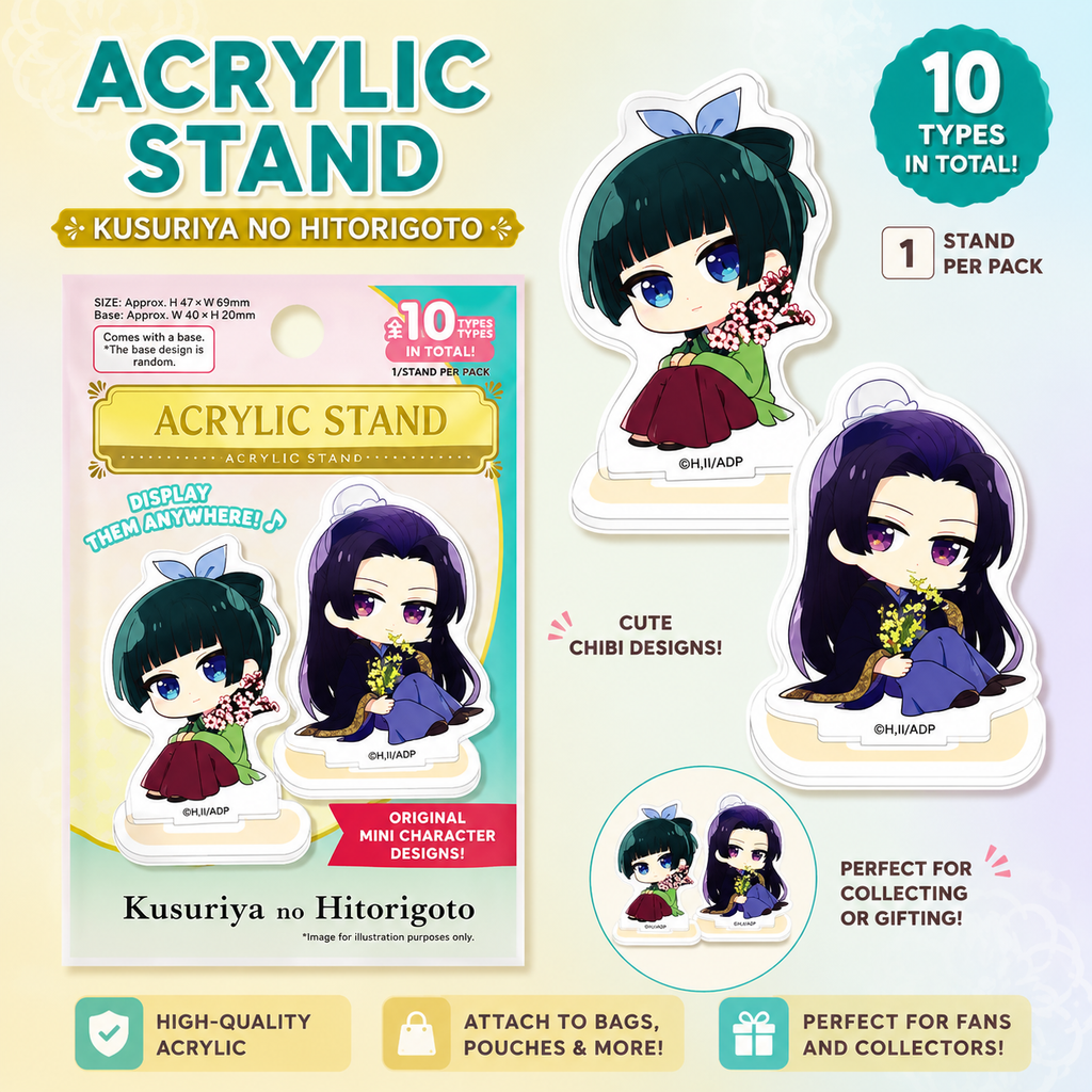 Apothecary diaries acrylic stand 1pc