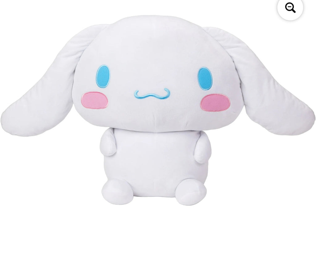 Cinnamoroll Kids Plush Bedding Cuddle and Decorative Pillow Buddy, Sanrio