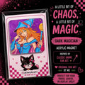 Anime Magician Acrylic Magnet l Magician Fanart