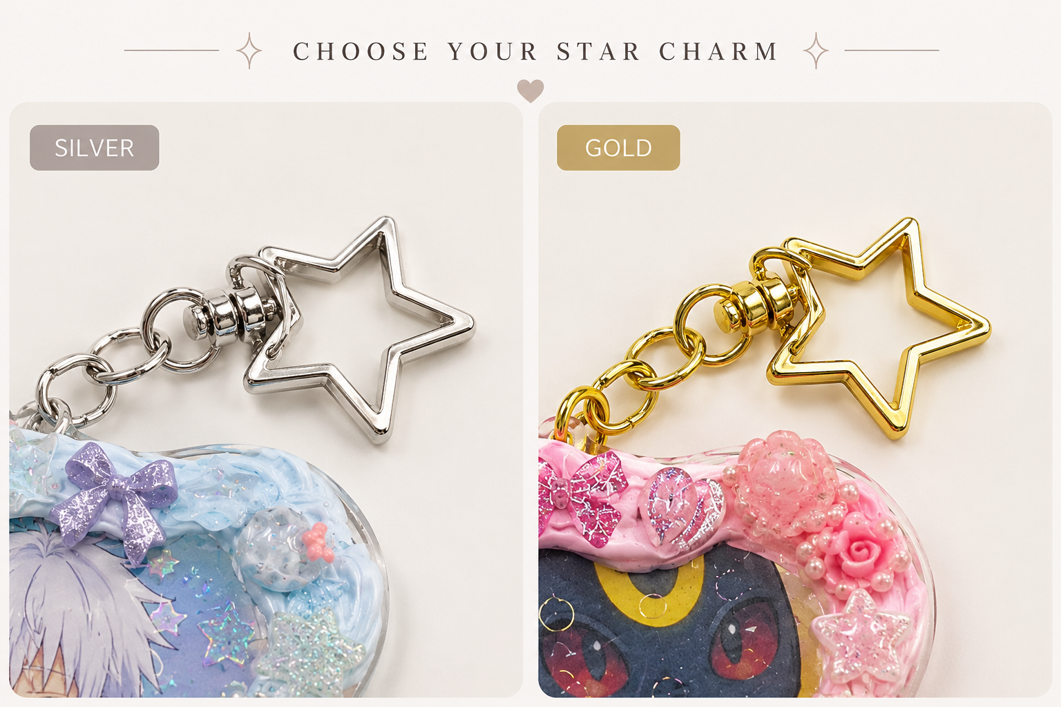 Custom Kawaii Anime Acrylic Keychain