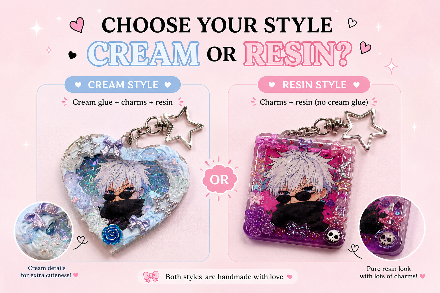 Custom Kawaii Anime Acrylic Keychain