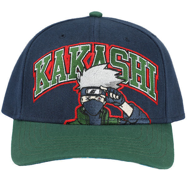 NARUTO KAKASHI PRE-CURVED BILL SNAPBACK