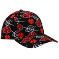 NARUTO AKATSUKI CLOUD & ANTI-LEAF VILLAGE SUBLIMATED HAT