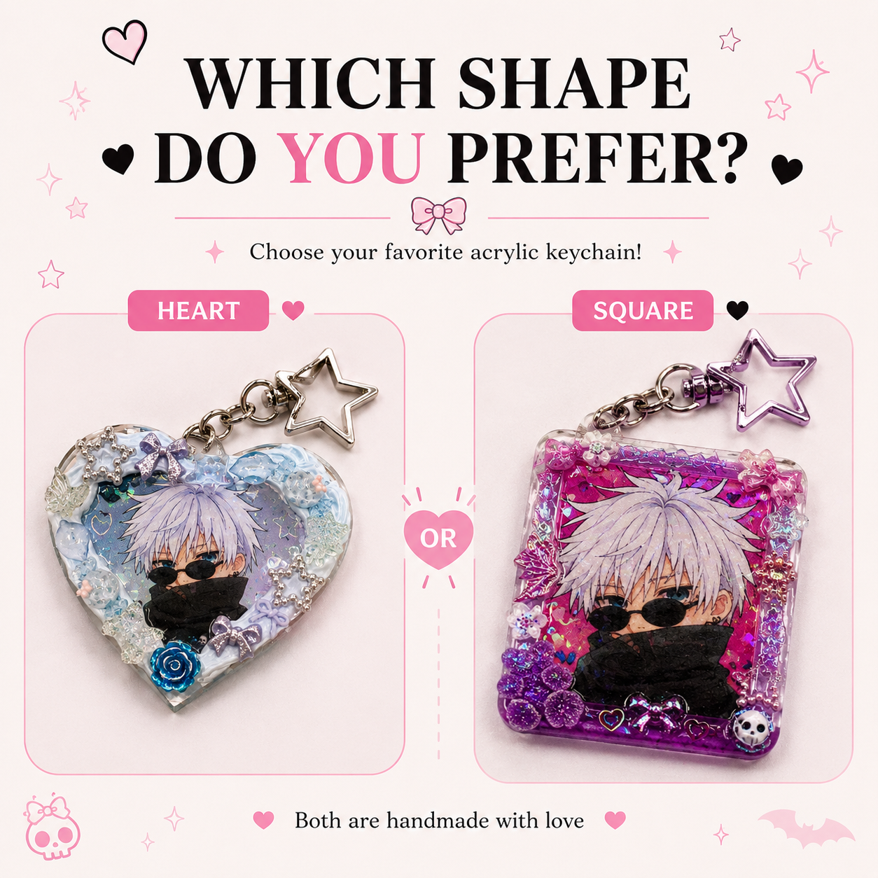 Custom Kawaii Anime Acrylic Keychain